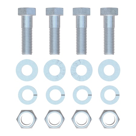 Curt Replacement R-Series 5th Wheel Roller Head Mounting Hardware 19218